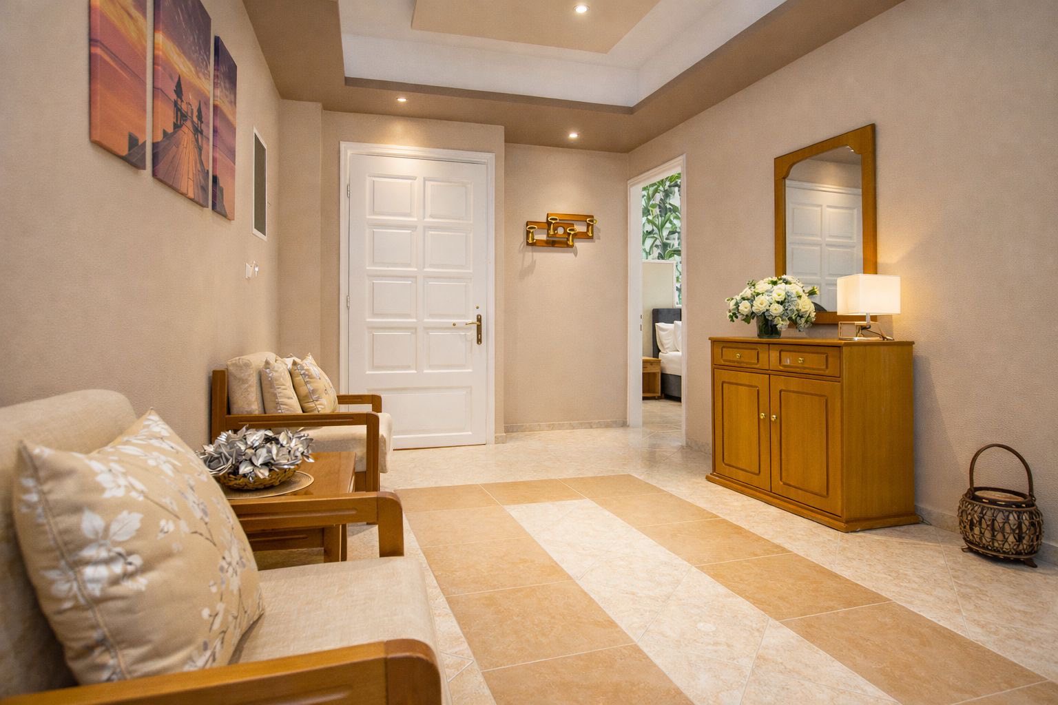Villa Markos — Private entrance